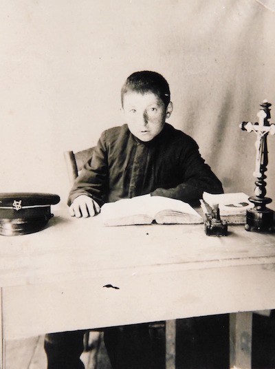 1923. Feltre. Alunno del Seminario minore 1923. Feltre. Alunno del Seminario minore