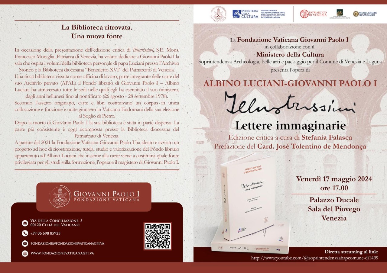 La brochure dell'evento